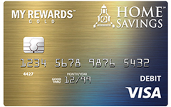 My Rewards&reg; Gold Debit Card