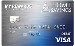 My Rewards&reg; Platinum Debit Card